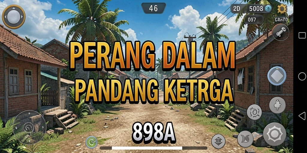 Tampilan gameplay 898A yang mendebarkan dalam pertempuran TPS.