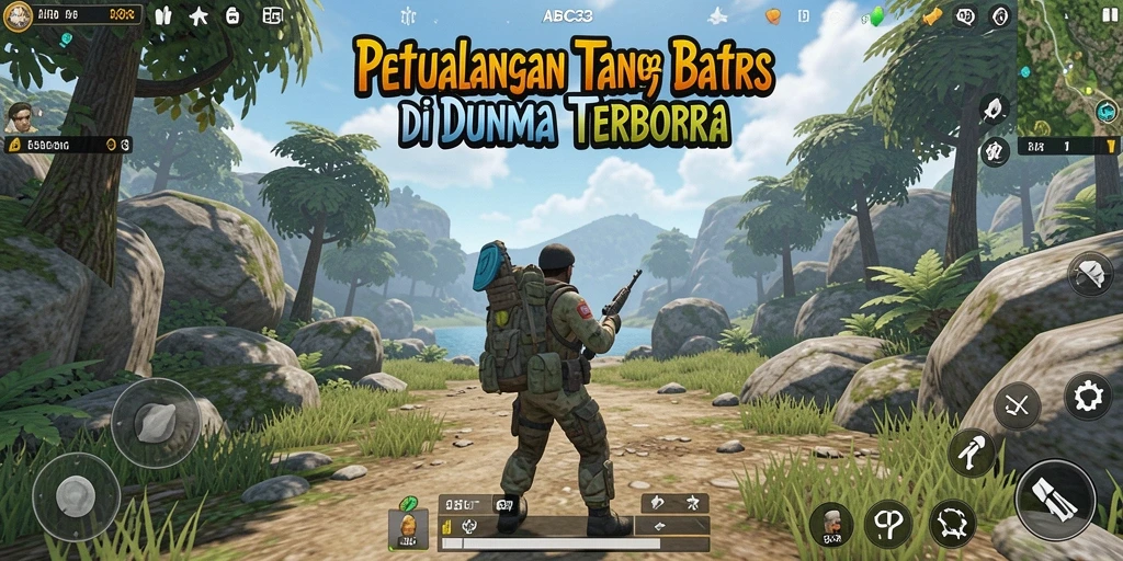 Gameplay seru dan petualangan hebat dalam dunia terbuka.