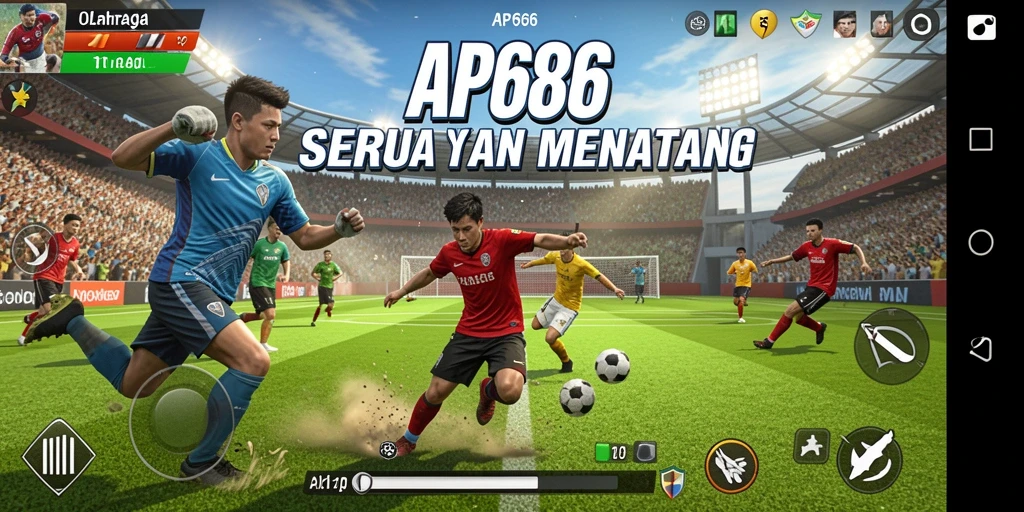 Tampilan gameplay AP686 yang menarik dan mendebarkan.