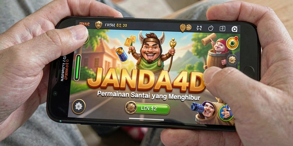 Tampilan menarik dari gameplay seru JANDA4D.