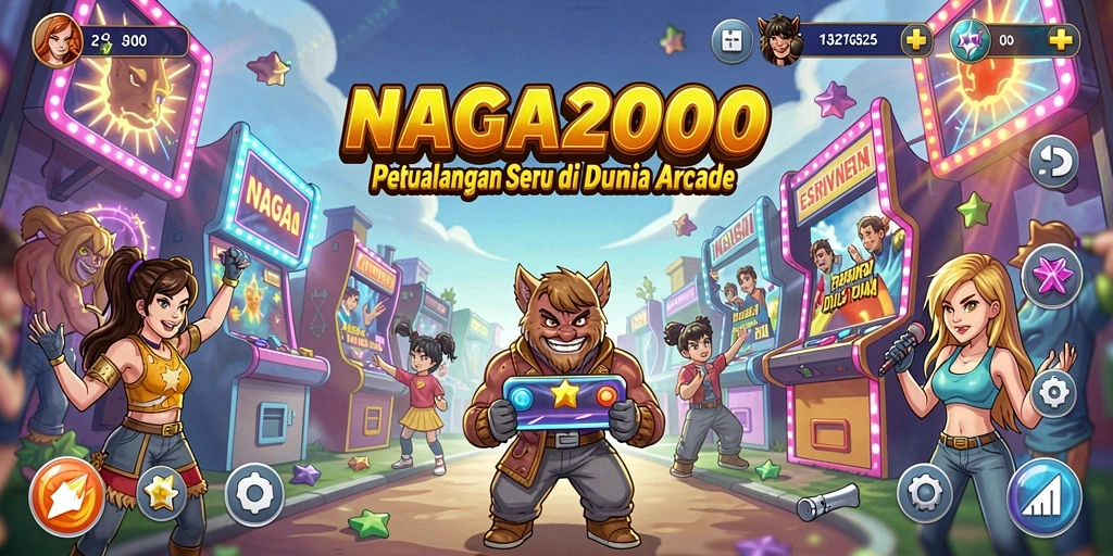 Tampilan menarik dari gameplay seru NAGA2000 di kategori Arcade.