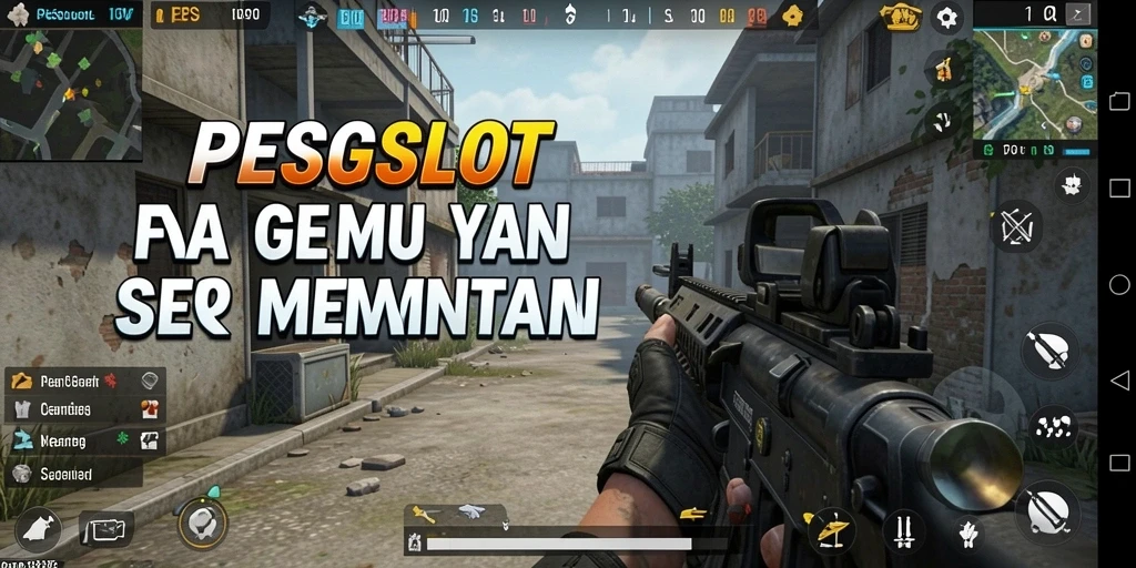Gameplay intens dari PESGSLOT dengan aksi tembak-tembak yang seru.