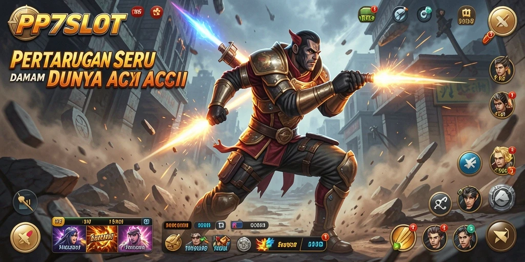Tampilan menarik dari gameplay PP7SLOT yang penuh aksi.