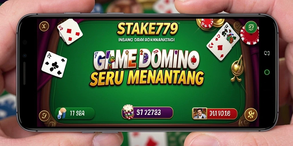 Screenshot gameplay STAKE779 menampilkan keseruan bermain Domino.