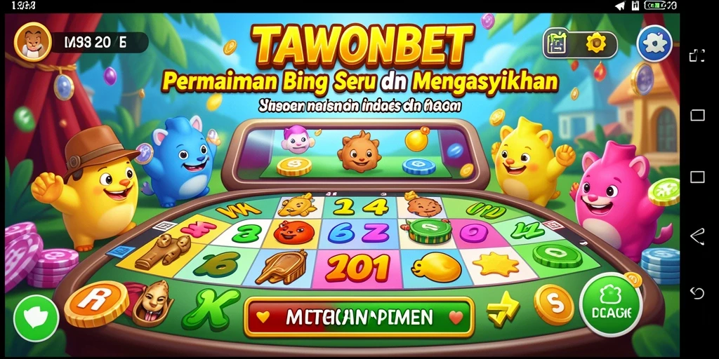 Tampilan gameplay TAWONBET yang mengasyikkan dan penuh tantangan.