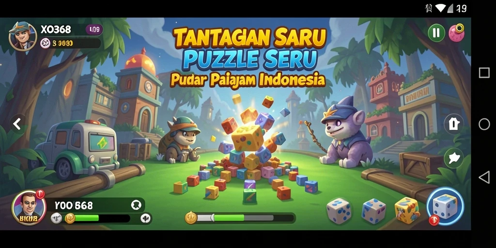 Tampilan gameplay <strong>XO368</strong> yang seru dan menantang pemain dengan teka-teki menarik.